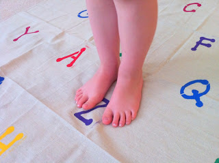 Letter A Jumping Game